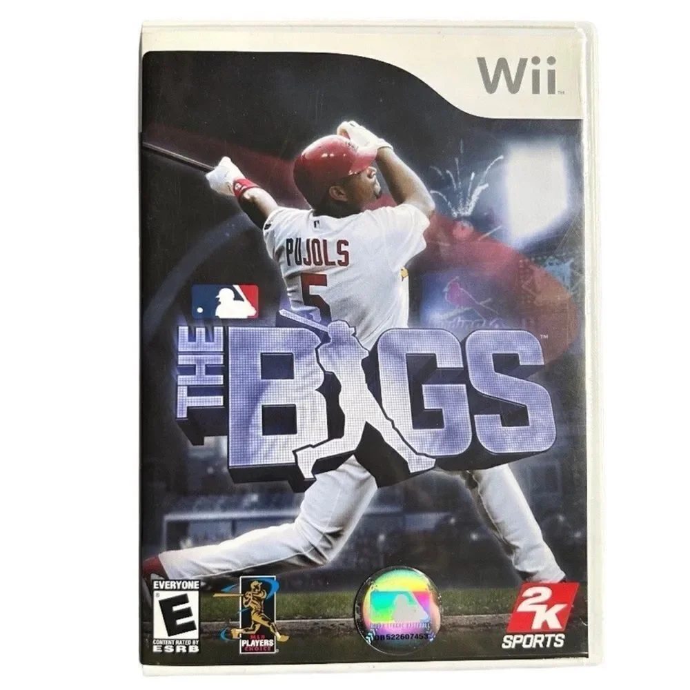Wii THE BIGS baseball game - Albert Pujols cover